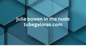 jule nude|JULE BOWE Nude